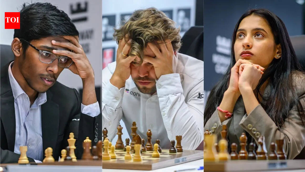 Norway Chess: R Praggnanandhaa shocks World No. 1 Magnus Carlsen in classical; 3rd straight Armageddon win for Divya Deshmukh