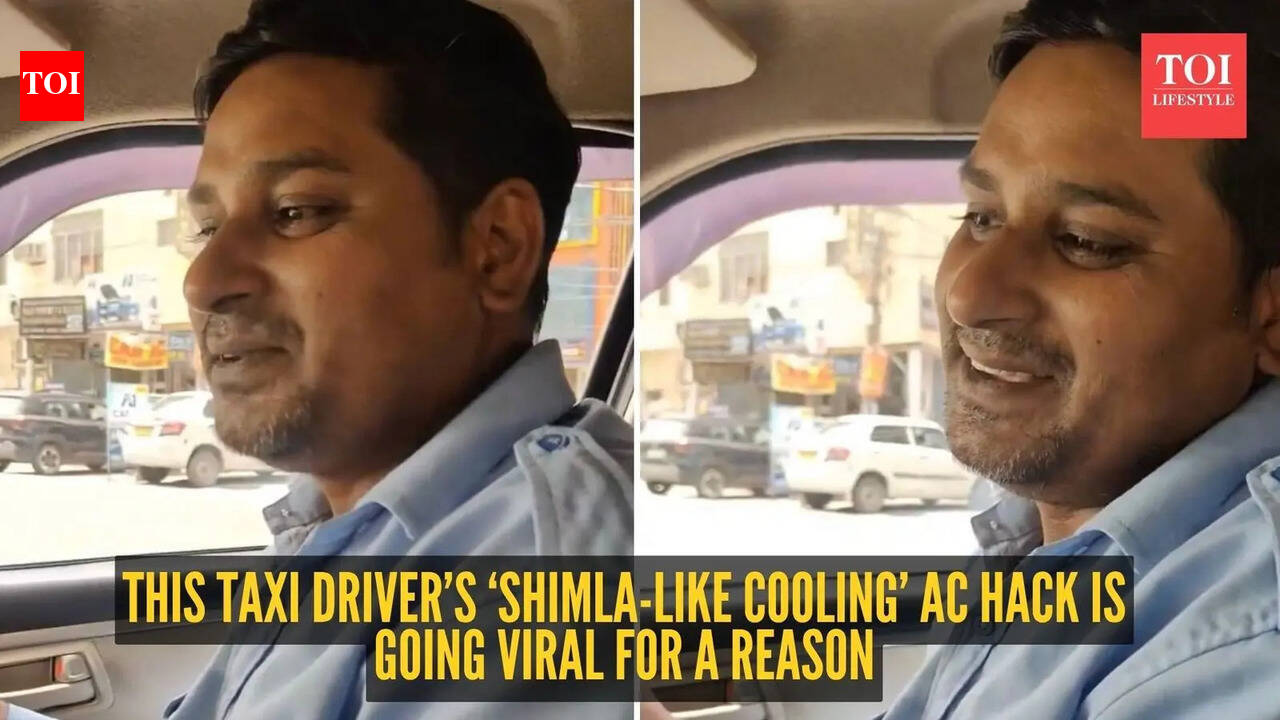 This taxi driver’s ‘Shimla-like cooling’ AC hack is going viral for a reason
