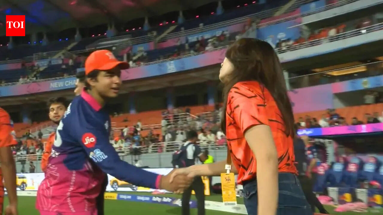 Watch: Kavya Maran greets Vaibhav Sooryavanshi after SRH exit IPL 2026