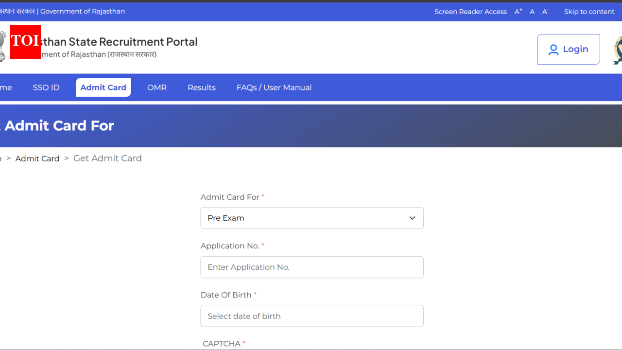 RPSC School Lecturer admit card 2026 released for 3225 posts: Direct link to download hall tickets here