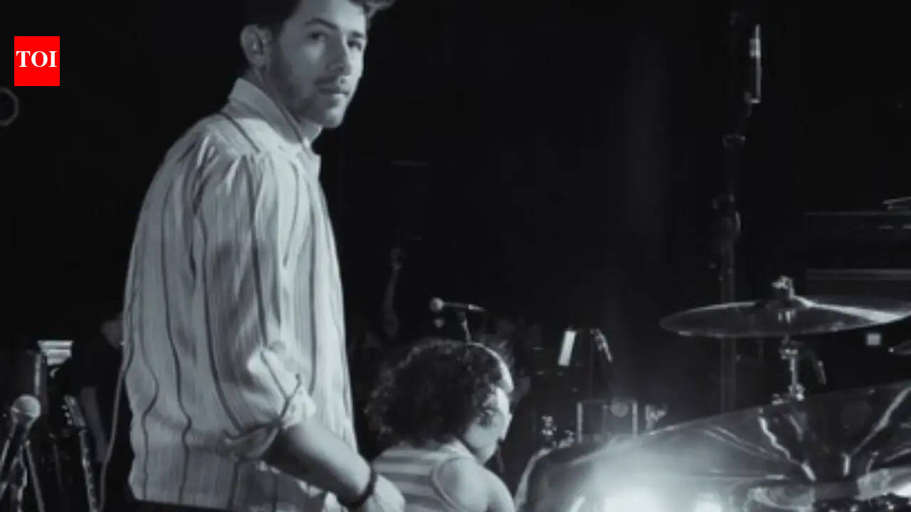 Nick Jonas shares adorable backstage rehearsal photos of daughter Malti Marie crashing the drums: 'What happens in Vegas'