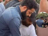 'Dragon' star Jr NTR wins praise for helping fan who tripped and fell at his feet during NTR Ghat visit in Hyderabad - Watch