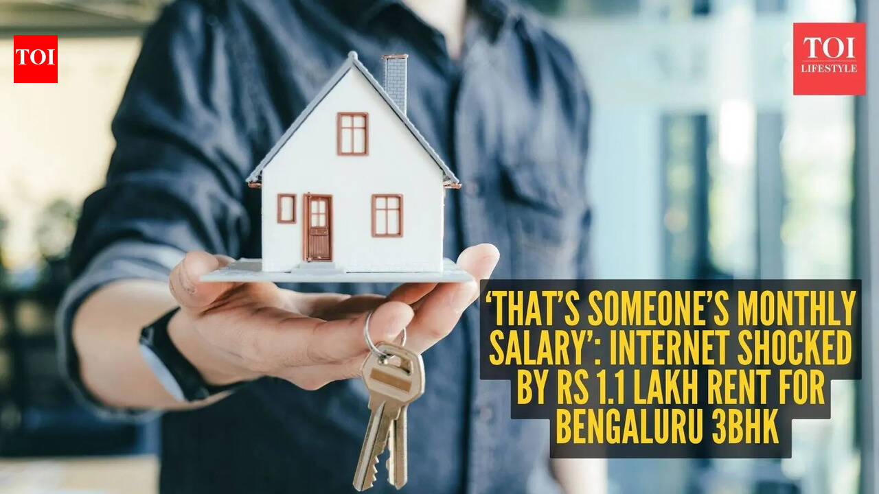 ‘That’s someone’s monthly salary’: Internet shocked by Rs 1.1 lakh rent for Bengaluru 3BHK