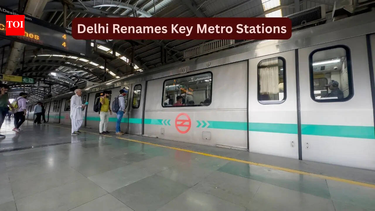Delhi key Metro station names changed: What daily commuters and tourists should know