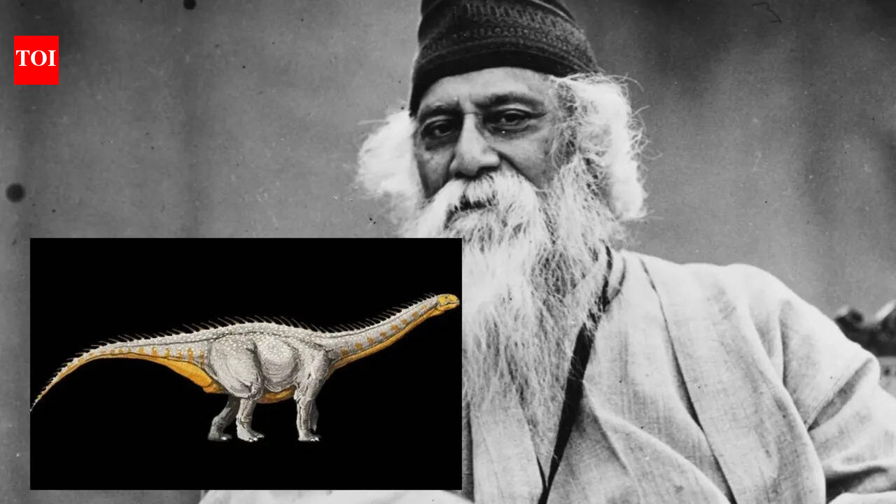Did you know a Jurassic dinosaur was named after Rabindranath Tagore? Meet Barapasaurus Tagorei