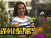 Rujuta Diwekar shares 3 marriage rules every girl should know