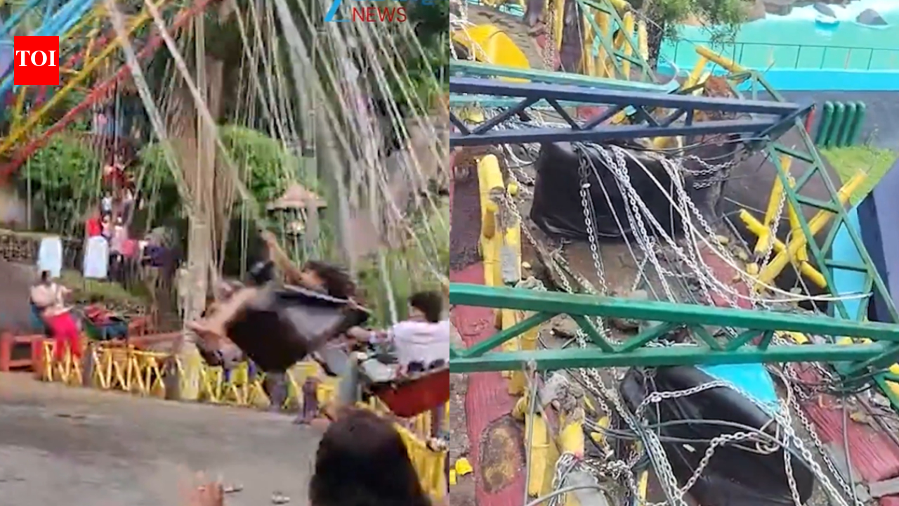 5 injured after amusement park ride collapses near Thiruvananthapuram