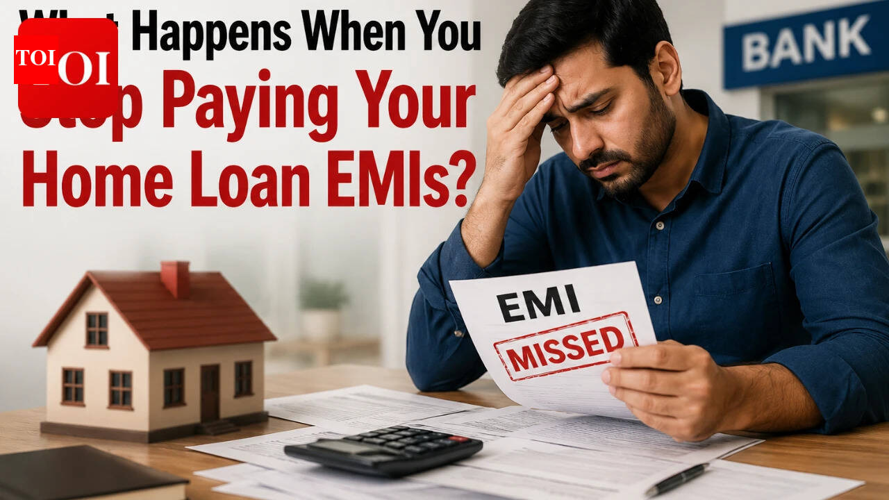 What happens when you stop paying your home loan EMIs? Here's what the bank can do