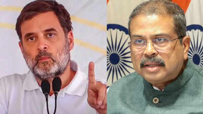 'PM Modi should have sacked you': Rahul Gandhi, Dharmendra Pradhan trade barbs over CBSE OSM controversy