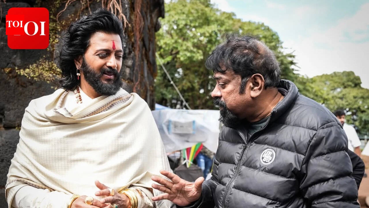 Riteish Deshmukh pens emotional note for Santosh Sivan after ‘Raja Shivaji’ success; calls him his ‘North Star’