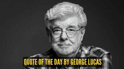 Quote of the day for kids by George Lucas: "Everybody has talent, it's just a matter of moving..."