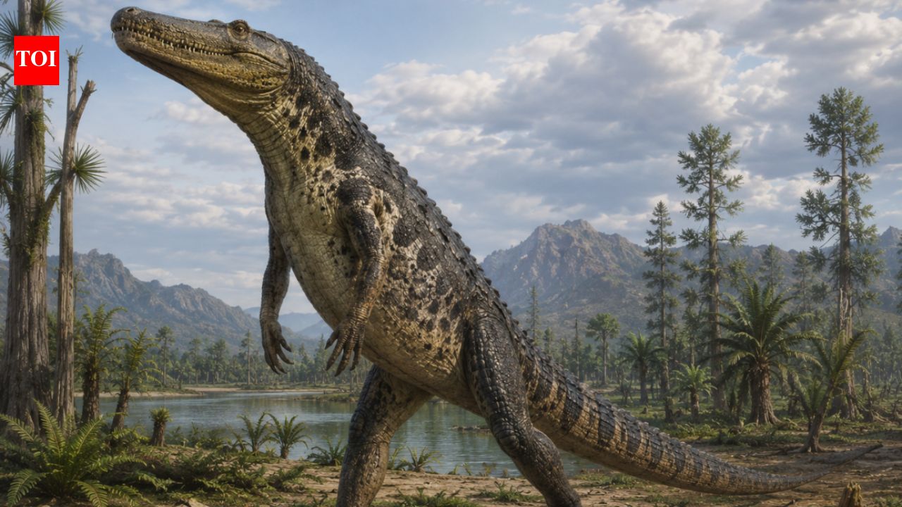 Meet Labrujasuchus: The toothless, beaked crocodile cousin that walked on two legs