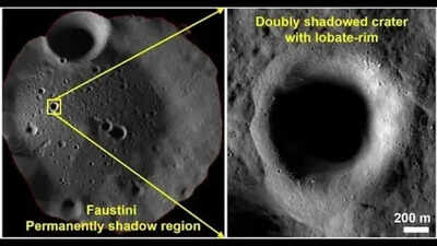 Chandrayaan-2 finds strong evidence for ice in 'doubly-shadowed' lunar craters