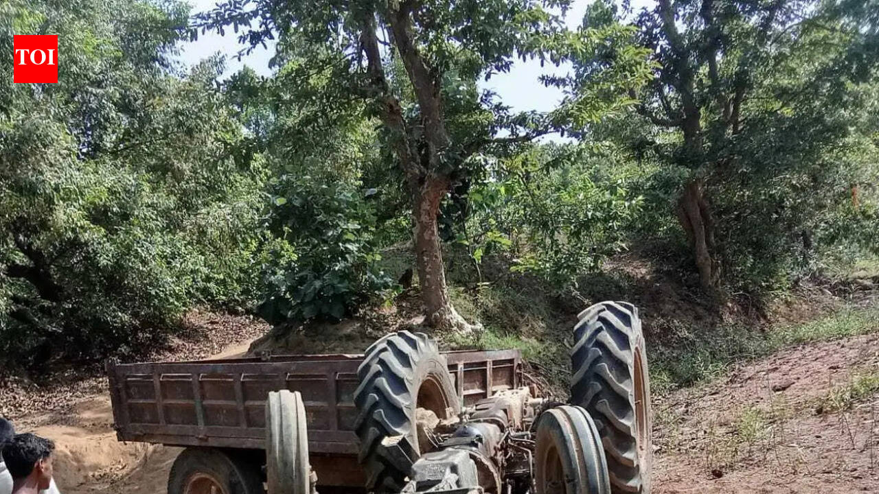 Teen killed after sand-laden tractor overturns in Chatra