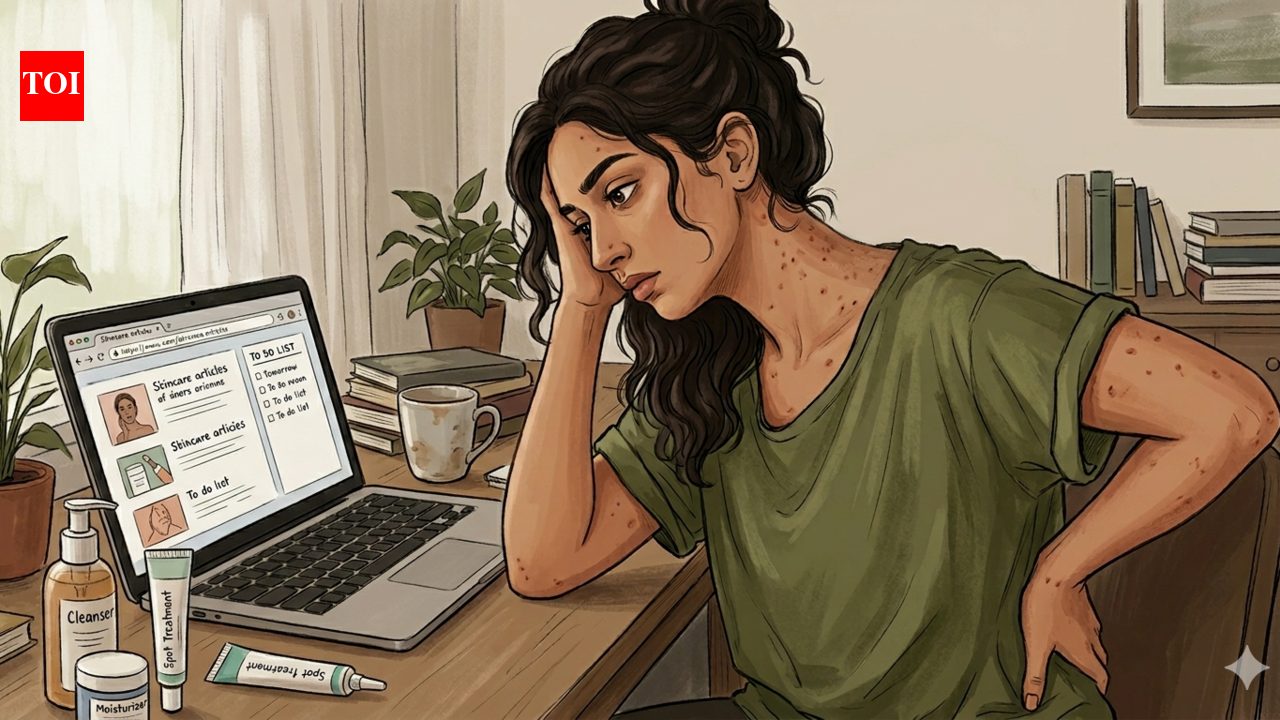 Stress, heat, lifestyle fuel surge in body Acne Cases in Bengaluru