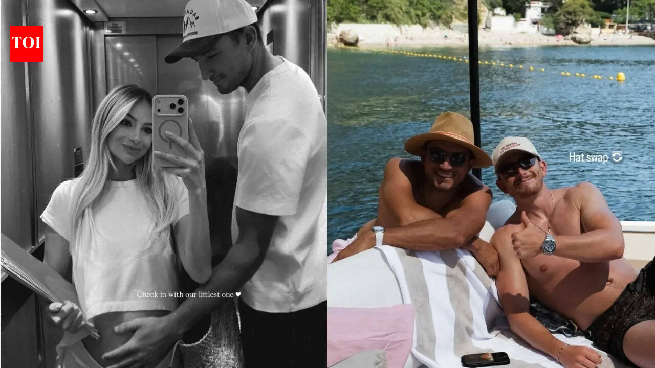 Jake Dennis enjoys yacht trip with friends as Lexi Grace Boosey goes on long walks during pregnancy