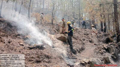 Wildfires rage across U’khand; 447 fires recorded this season so far