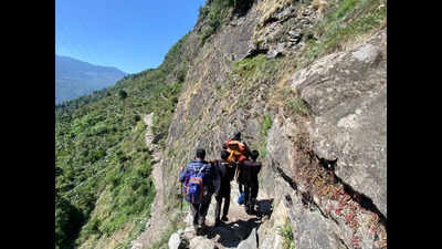 No road access, ailing woman carried 11km on palanquin in Uttarkashi