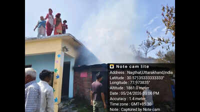 Wildfires rage across U’khand; 447 fires recorded this season so far