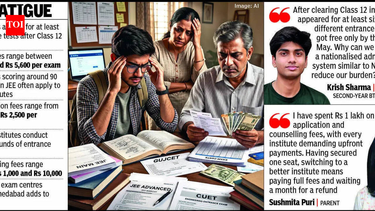 One goal, 10 exams: Engineering dreams get pricier