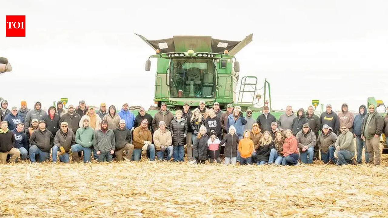 Farmer’s sudden death left 1,400 acres unharvested, then 75 neighbours arrived and harvested everything for his family
