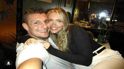 Rob Gronkowski's girlfriend Camille Kostek says she feels "behind" on marriage and kids — so why hasn't he proposed yet?