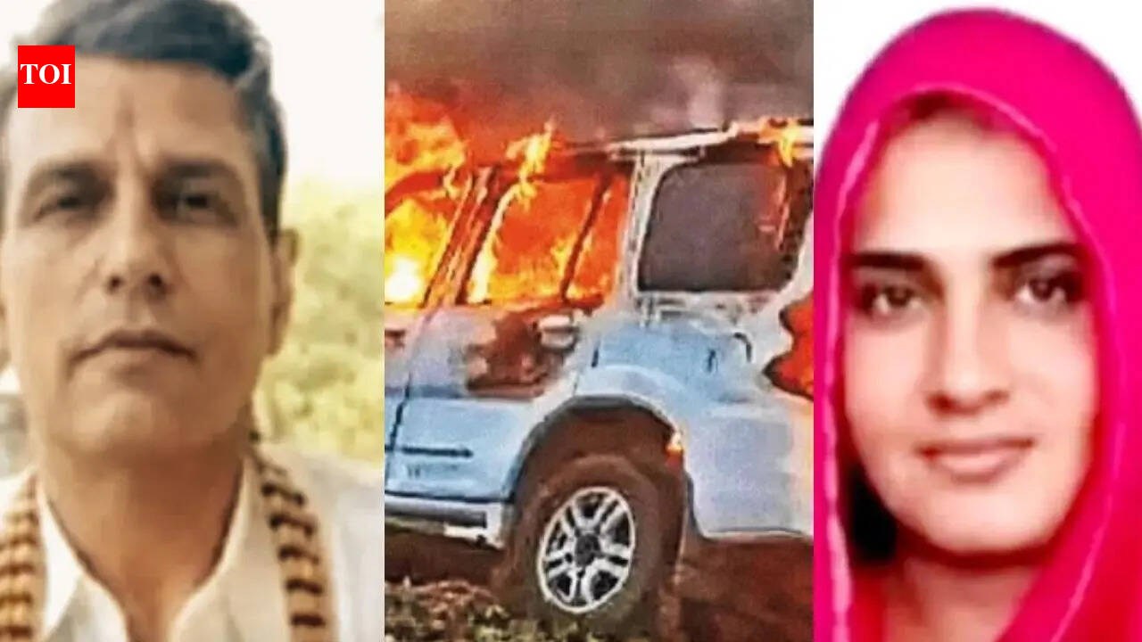 Burnt Scorpio, diesel traces: Ex-Congress sarpanch family’s quadruple murder shocks Rajasthan