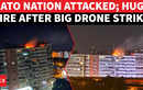 Russian Drones Breach NATO Airspace? Big Attack In Romania, Apartment On Fire | Watch