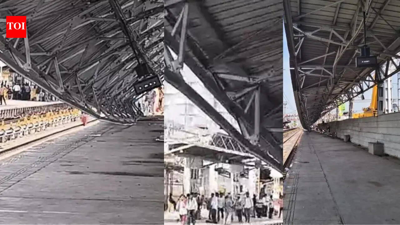 3 injured after portion of shed collapses at Lucknow’s Charbagh railway station