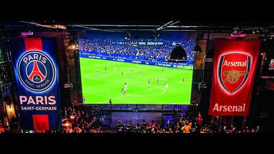 Big screenings, louder screams: Inside the PSG vs Arsenal Champions League final watch parties