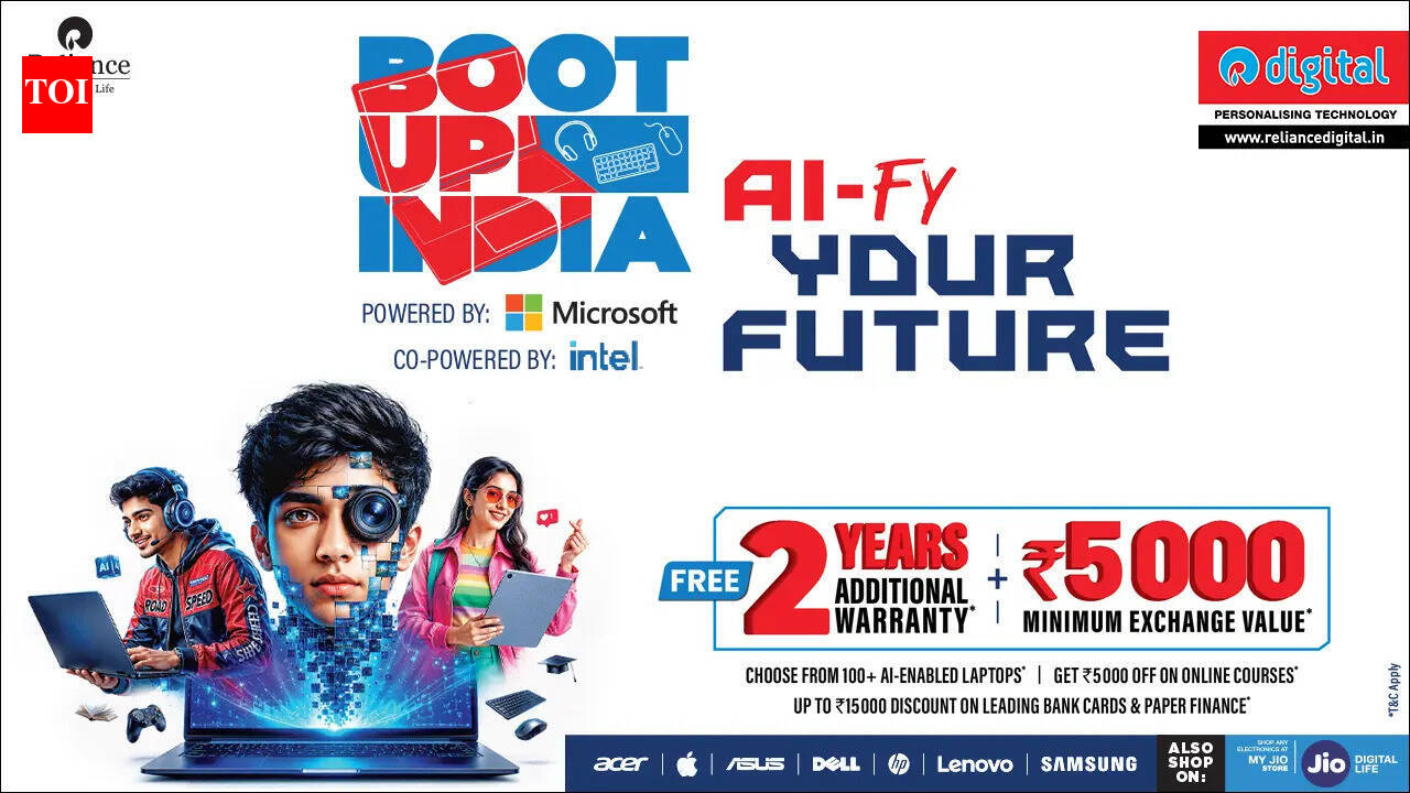Reliance Digital ‘Boot Up India’ sale live: Discounts on AI laptops ...