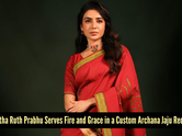 Samantha Ruth Prabhu wrapped herself in red-hot glam saree