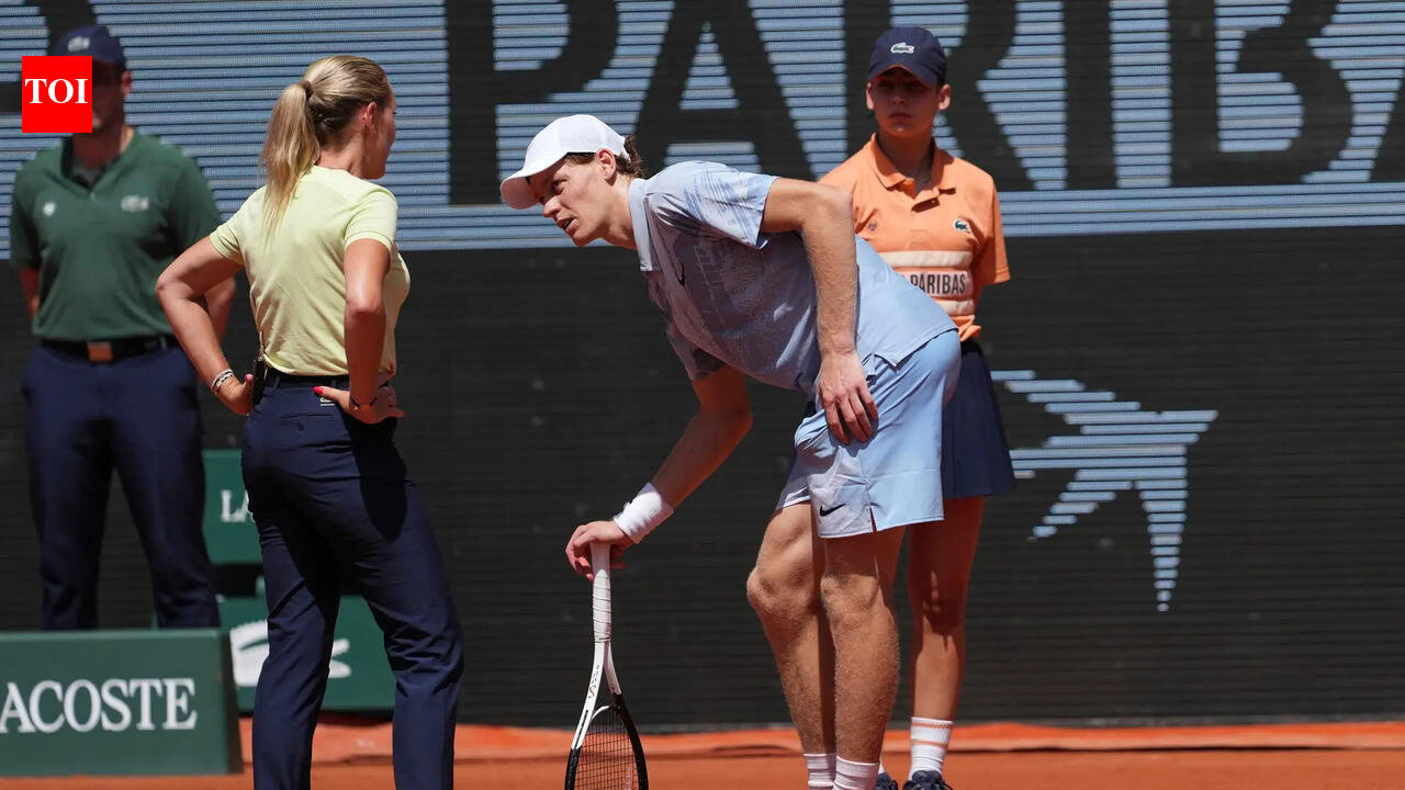 'Absolute baloney': Jim Courier slams Jannik Sinner medical timeout after French Open exit