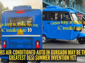 Gurgaon&rsquo;s AC auto rickshaw goes viral, internet says &lsquo;India is living in 2050&rsquo;