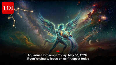 Aquarius Horoscope Today, May 30, 2026: If you’re single, focus on self-respect today