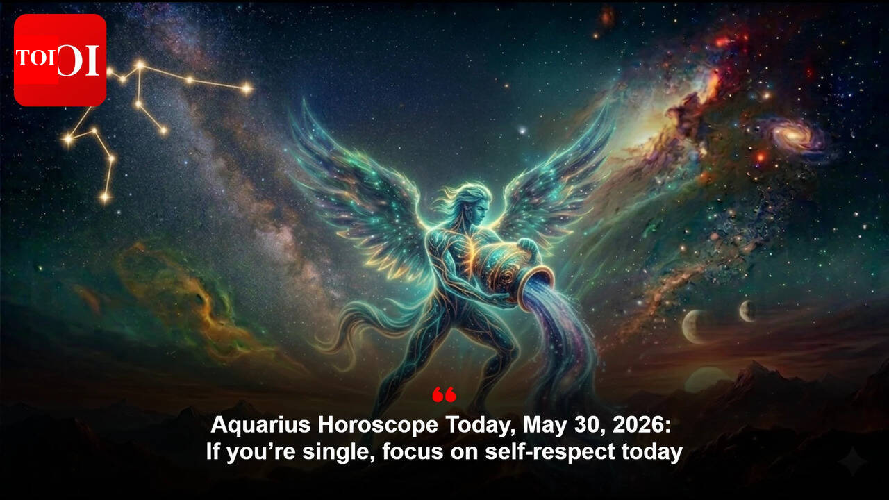 Aquarius Horoscope Today, May 30, 2026: If you’re single, focus on self-respect today
