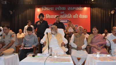 Haryana minister Anil Vij orders FIRs against officials over illegal colonies and land registry irregularities