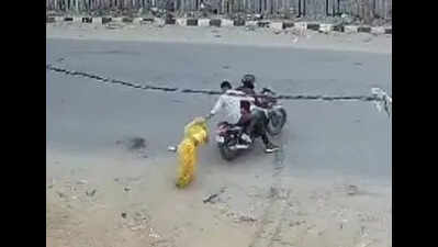 Barhi woman injured during chain-snatching bid