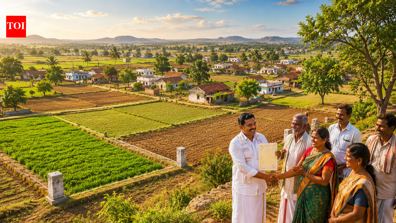 Govt resolves 120-year-old land dispute in Guntur village