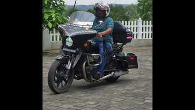 Biker to embark on overland expedition across 38 countries