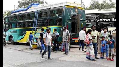 Weekend getaway rush: N Bengal bus fares soar to flight heights