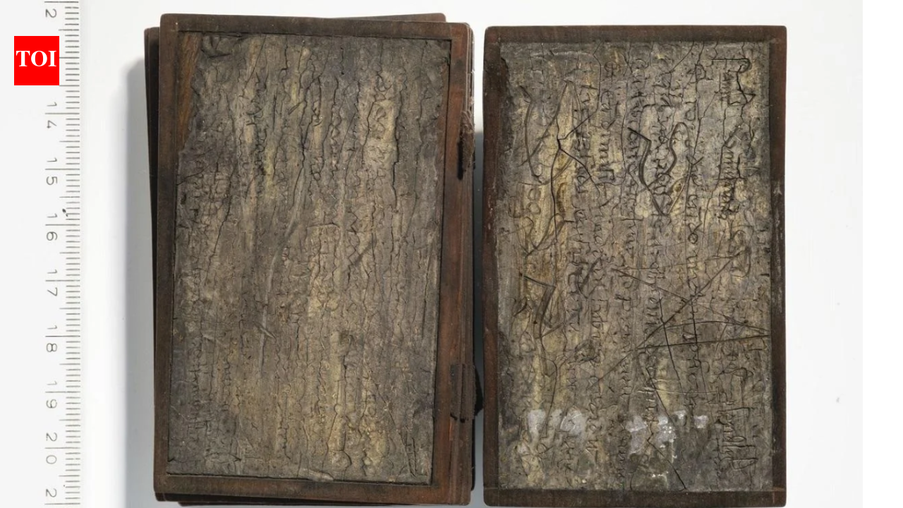 Archaeologists discovered an 800-year-old notebook inside a sealed toilet in Germany, complete with silk “toilet paper”