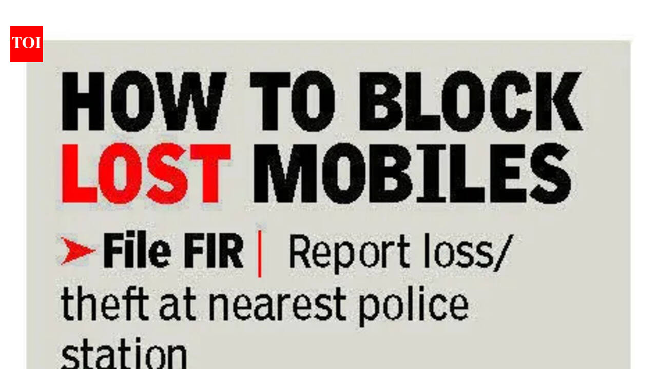 Cyber cell traces 25 lost phones, returns them
