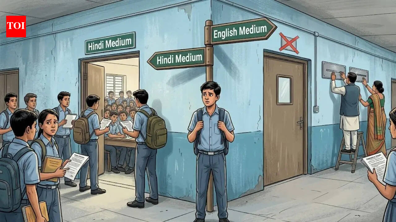 How English-to-Hindi shift in many govt schools has Delhi parents, kids in a fix