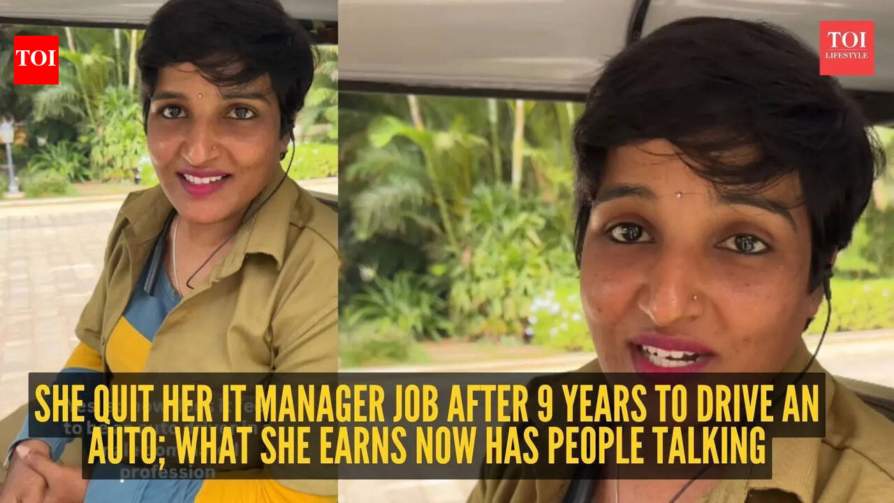 ‘I’m happier now’: Woman leaves 9-year IT career to drive an auto-rickshaw, internet stunned