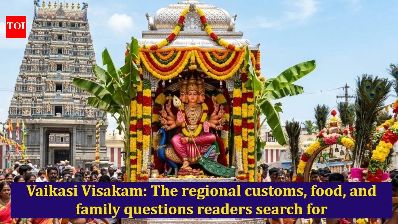 Vaikasi Visakam: The regional customs, food, and family questions readers search for