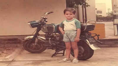 Shahid Kapoor drops rare childhood picture; says his passion for motorcycles started long before stardom