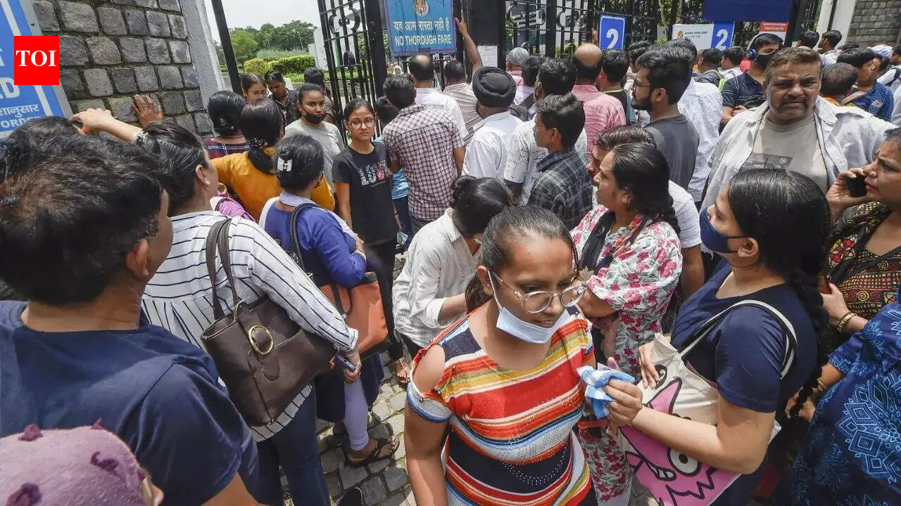 CUET chaos: Uncertainty &amp; tears as students left in lurch at Noida centre