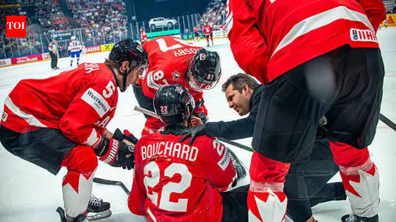 Edmonton Oilers defenseman Evan Bouchard faces setback as injury ends World Championship campaign during important NHL offseason period