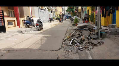 Residents near Cooke Town slam Bangalore Water Supply and Sewerage Board over chaotic road-digging work